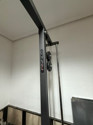 Banco de pesas Finnlo + suelo + pesas kg