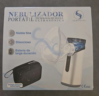Nebulizador portátil ultrasónico nuevo + estuche