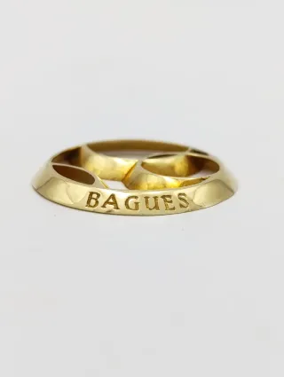 Colgante tipo Bagues Oro Amarillo 18K