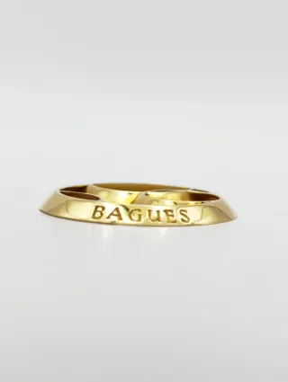 Colgante tipo Bagues Oro Amarillo 18K