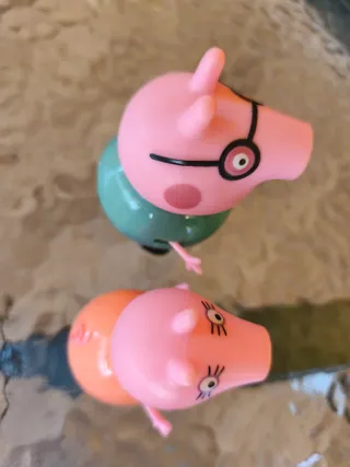 Figuras Mamá y Papá Pig