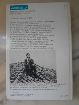 Gustavo Gasparini-La Donna Immortale-1974-Raro