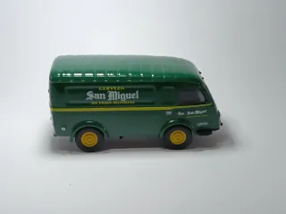 Furgoneta San Miguel matrícula Lerida 1/43
