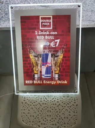 Insegna Luminosa Red Bull Double Pack