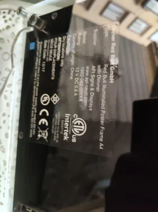 Insegna Luminosa Red Bull Double Pack