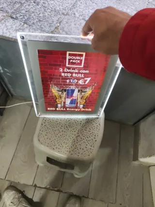 Insegna Luminosa Red Bull Double Pack