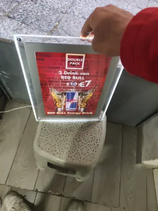 Insegna Luminosa Red Bull Double Pack