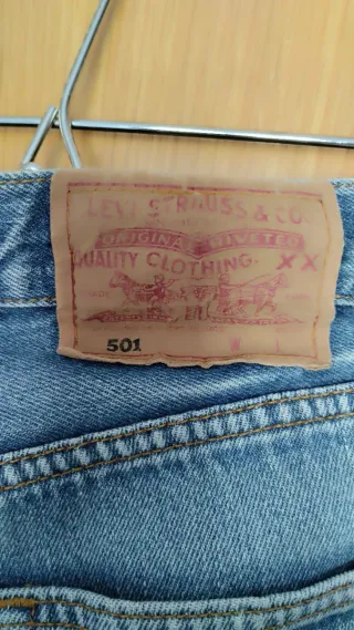 Pantalón Vaquero Levi's 501 Azul