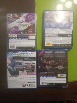 Pack 4 Videojuegos PS4 / PS5