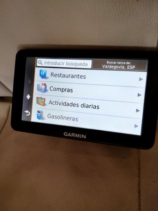GPS Garmin con soporte