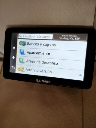 GPS Garmin con soporte