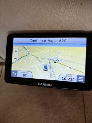 GPS Garmin con soporte