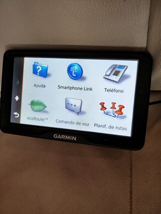 GPS Garmin con soporte