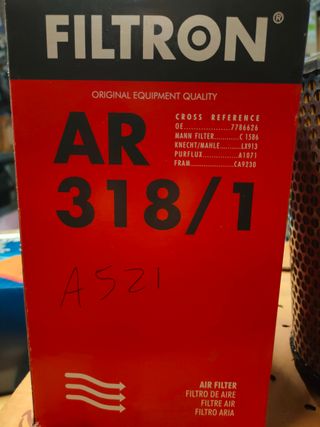 Filtro Aria FILTRON AR 318/1