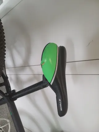 Bicicleta B'Twin Rockrider Negra/Verde