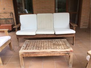 Conjunto jardín/terraza UNOPIU sofa, mesa, sillone