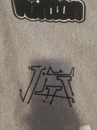 Cazadora Louis Vuitton Gris y Blanca