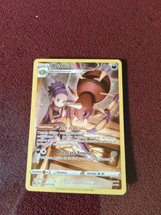 Carta Pokémon Ariados Fase 1 TG09/TG30