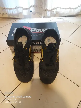 Scarpe Antinfortunistiche U-Power Nere Gialle