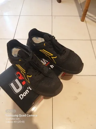 Scarpe Antinfortunistiche U-Power Nere Gialle