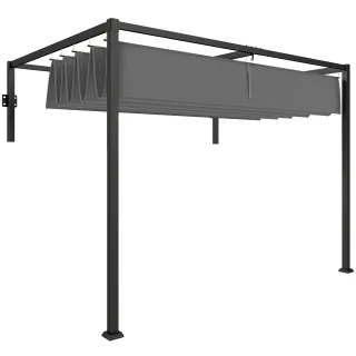 Pérgola de pared 297x211x220 cm