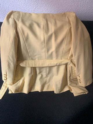 Blazer Sahariana Donna Giallo