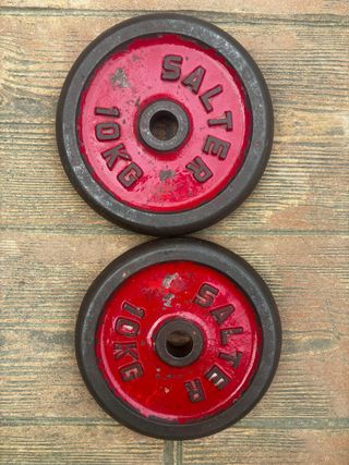 2 Discos Mancuernas Salter 10 kg