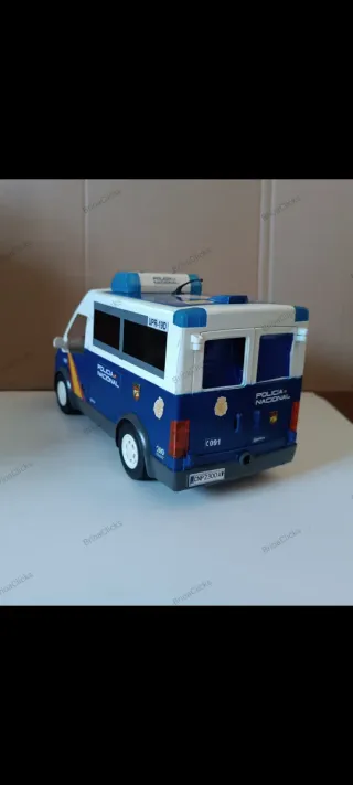 Furgoneta y coche Policía Nacional Playmobil
