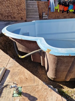 Piscina de fibra de vidrio