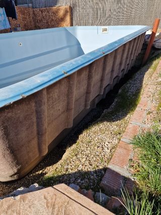 Piscina de fibra de vidrio