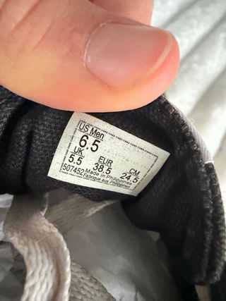 Zapatillas Vans Negras Talla 38.5