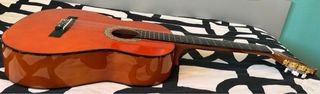 Guitarra Española Naranja con Funda