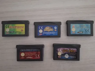 Lote 5 Juegos Game Boy Advance (Sin Cajas)