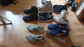 Lote di scarpe e ballerine