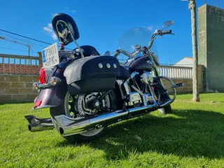 Harley Davidson Softail Deluxe Granate