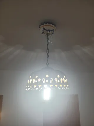 Lámpara de techo cerámica vintage