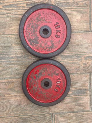 2 Discos Salter 15 kg 30 mm