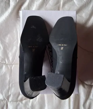 Scarpe donna nere tacco alto