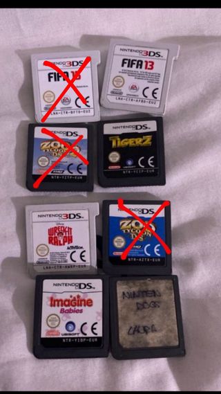 Pack 7 Juegos Nintendo 3DS/DS
