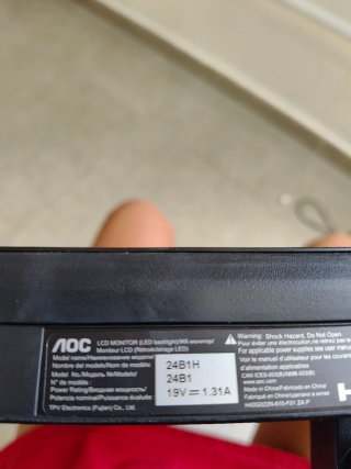 Monitor AOC 24B1H Full HD en Buen Estado 24 pulg