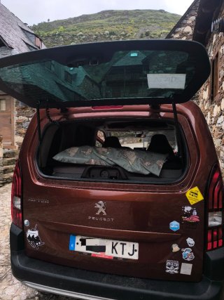 Peugeot Rifter Camper 2019