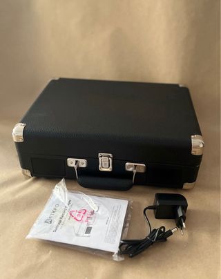 Giradischi AETKFO C210 Nero/Arancione