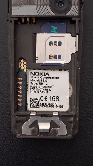 Cellulare Nokia 6230i con batteria nuova