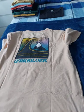 Camiseta Quiksilver Hombre XL Beige
