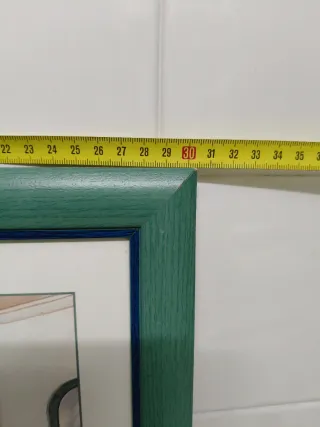 Cuadro Baño Vintage Dorado