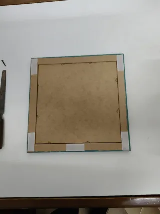 Cuadro Baño Vintage Dorado