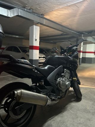 Honda CBF600 Naked Negra