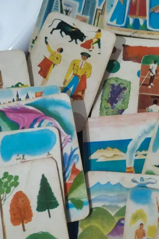 Colección de 31 Cartas Ilustradas