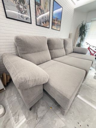 Sofá CHAISELONGUE 3 cuerpos extensible