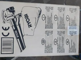 Ryobi Aspirador Soplador Triturador 31cc